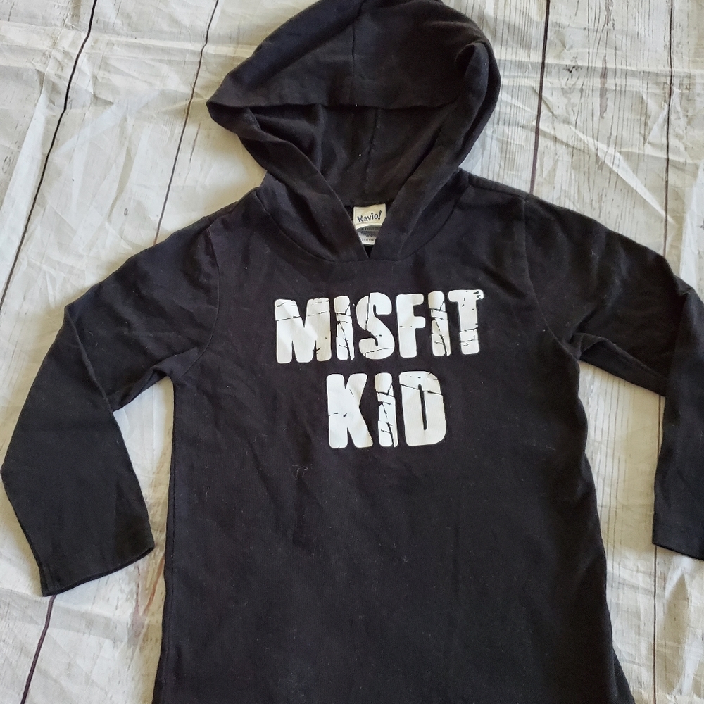 Downtown krowns toddler hooded long sleeve t-shirt
